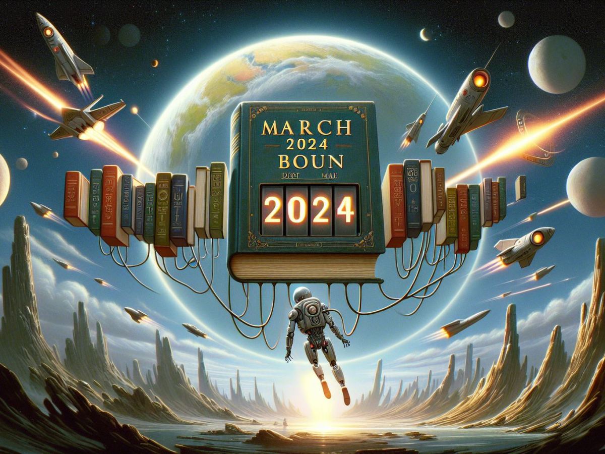 March 2024: The Sci-Fi Book Countdown Begins